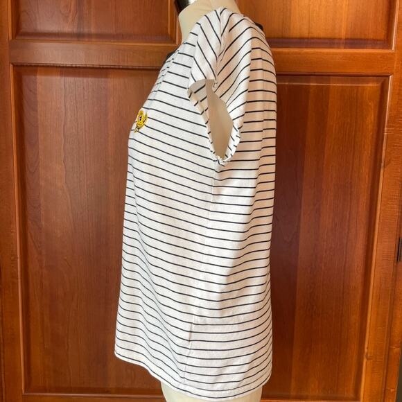 SPRZ NY Keith Haring x Uniqlo Women's Striped Heart Tee, size Med - Picture 3 of 7